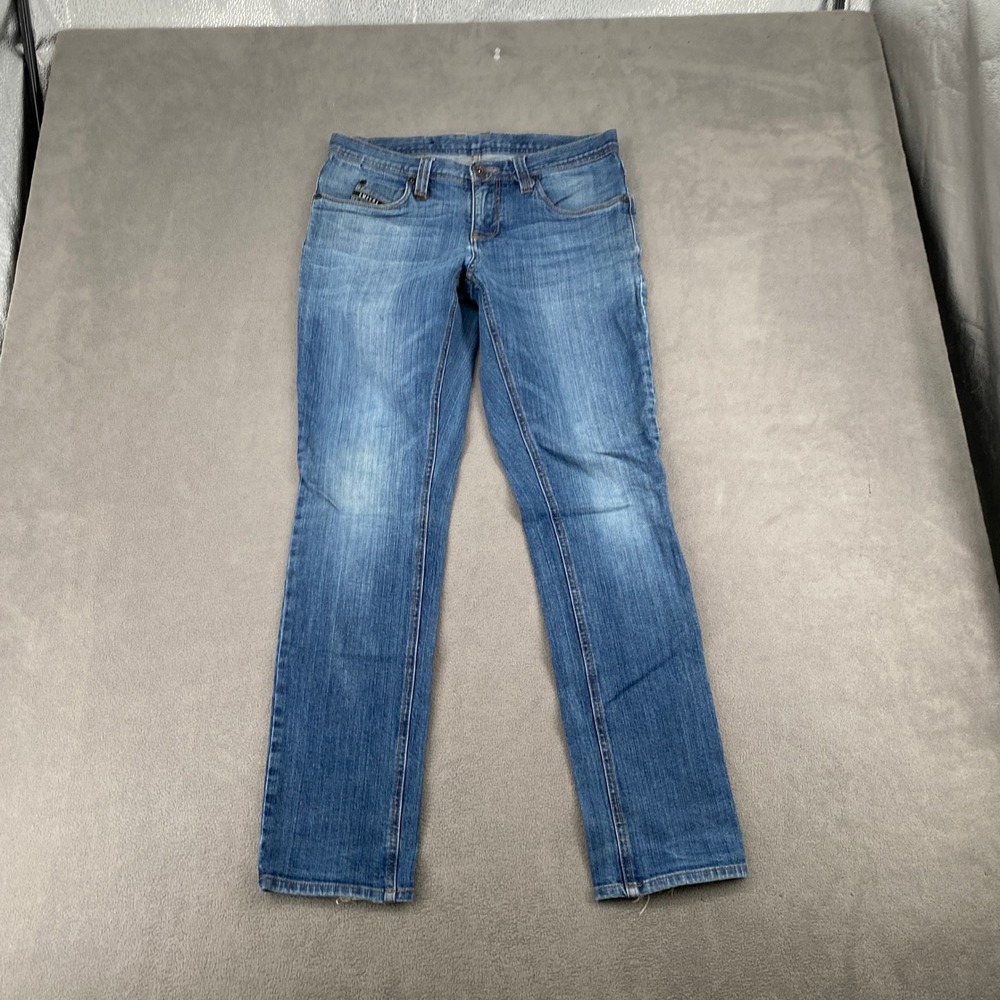 Empyre Mens Straight Leg Medium Wash Denim Jeans Blue Size 30